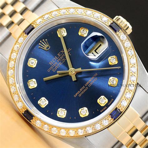 14k yellow gold two tone rolex datejust|rolex datejust 18k gold diamond.